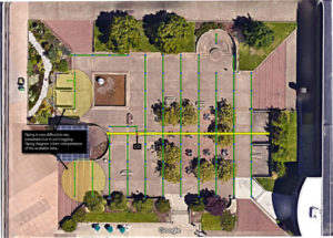 Courtyard Drain Map